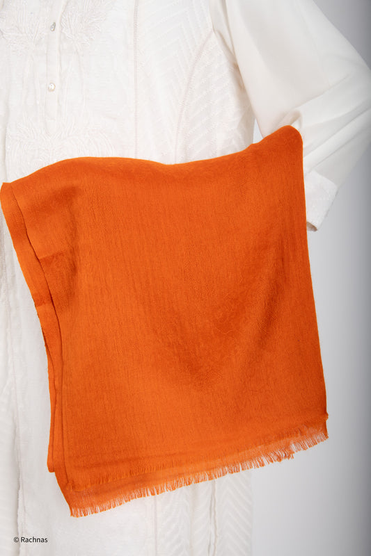 100% Cashmere Shawl with Self work