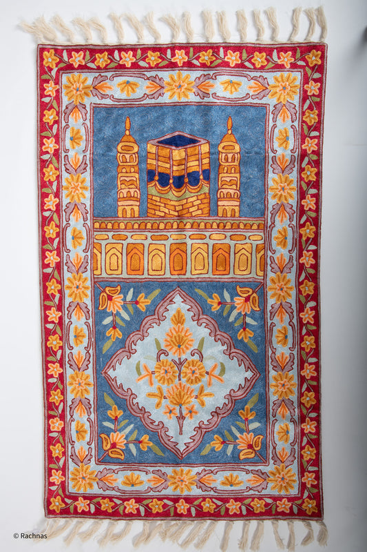 Prayer Rug - Silk embroidered