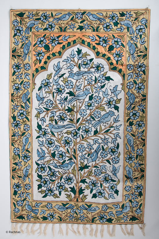 Wall Hanging - Silk embroidered