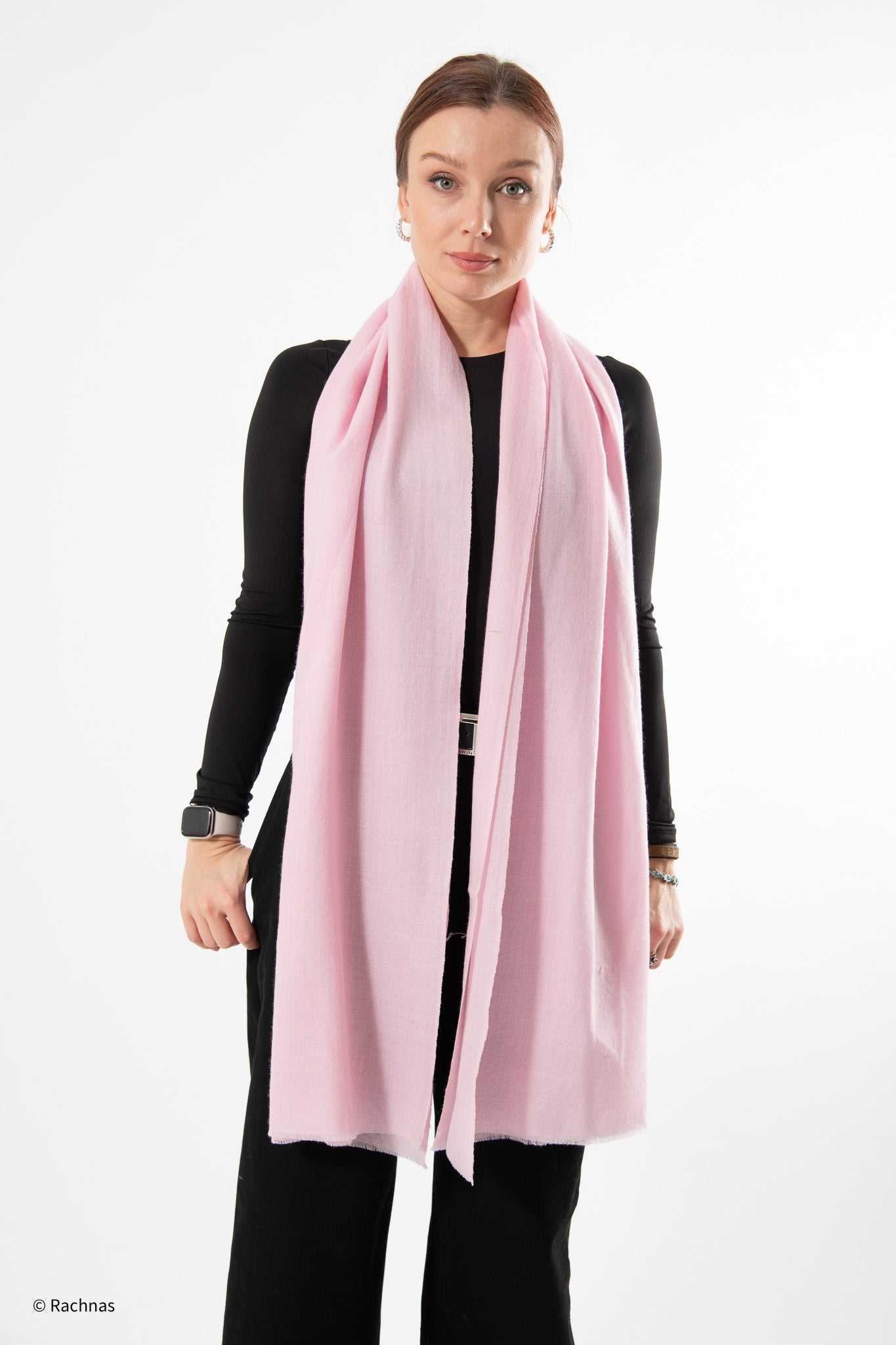 Fine Cashmere Plain Stole