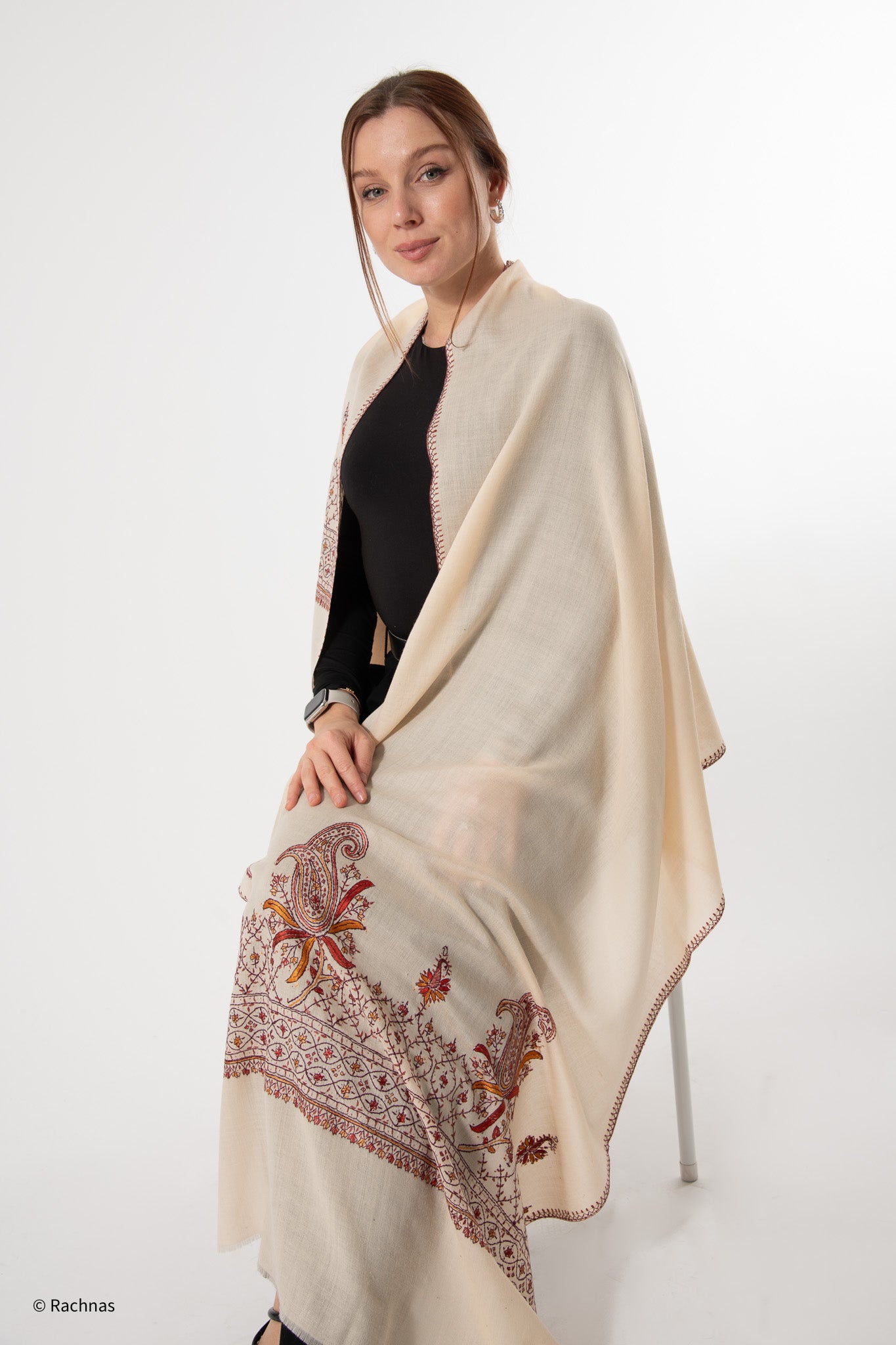 Designer Pala Fine Cashmere Stole