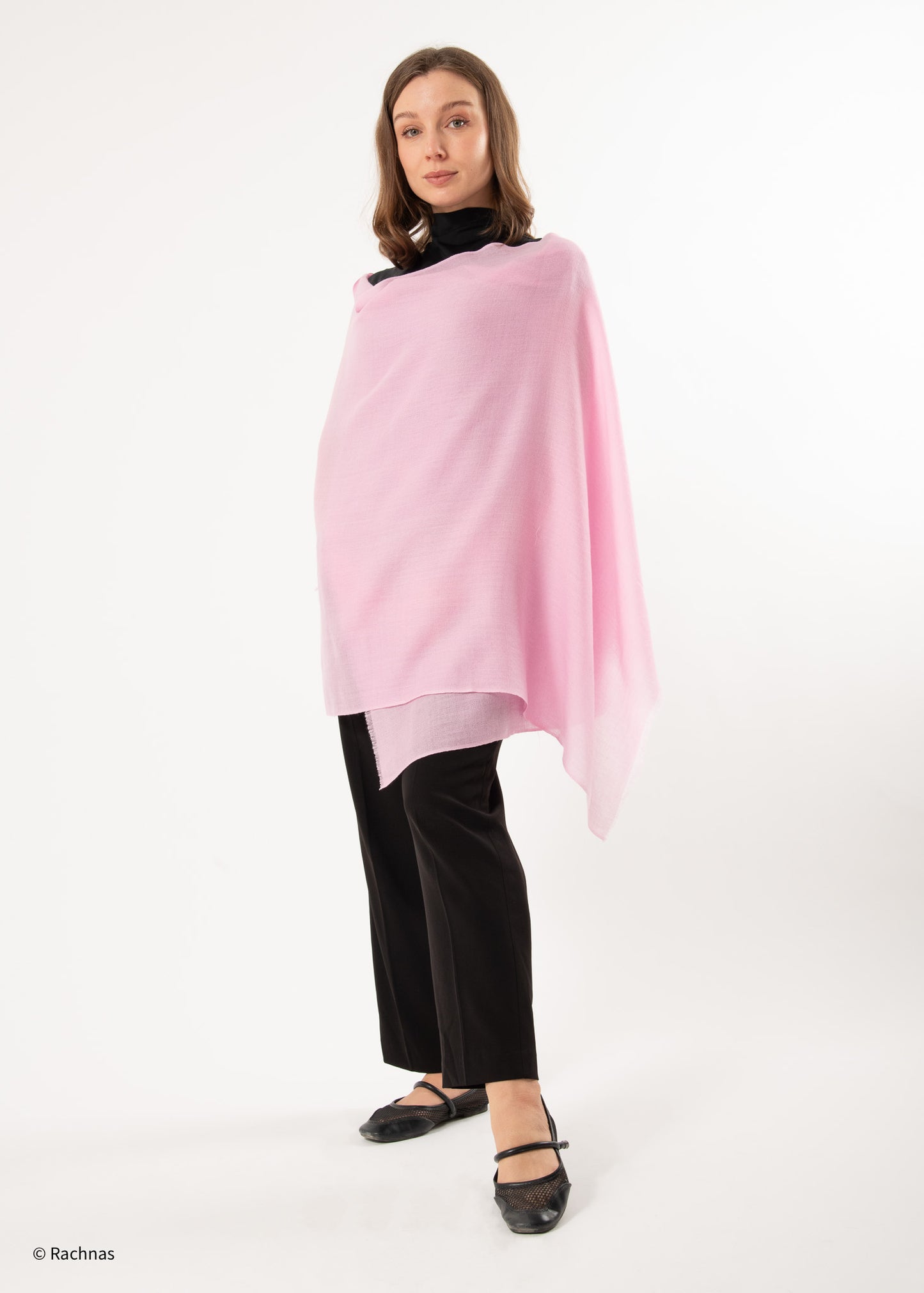 Plain Cashmere Stole