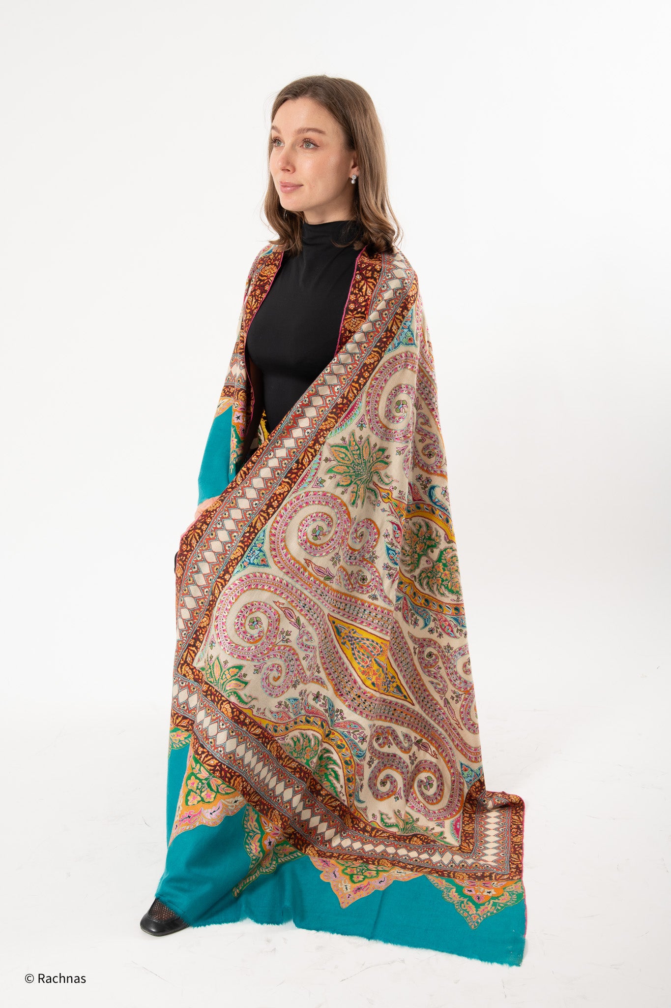 Pashmina Kalamkari