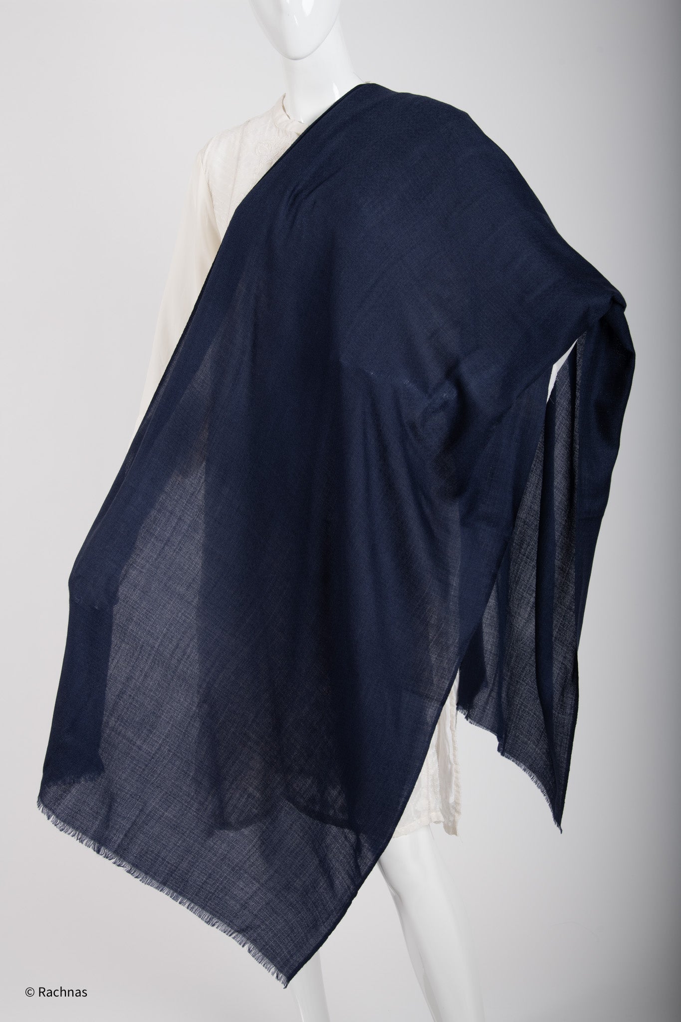 Plain Cashmere Stole