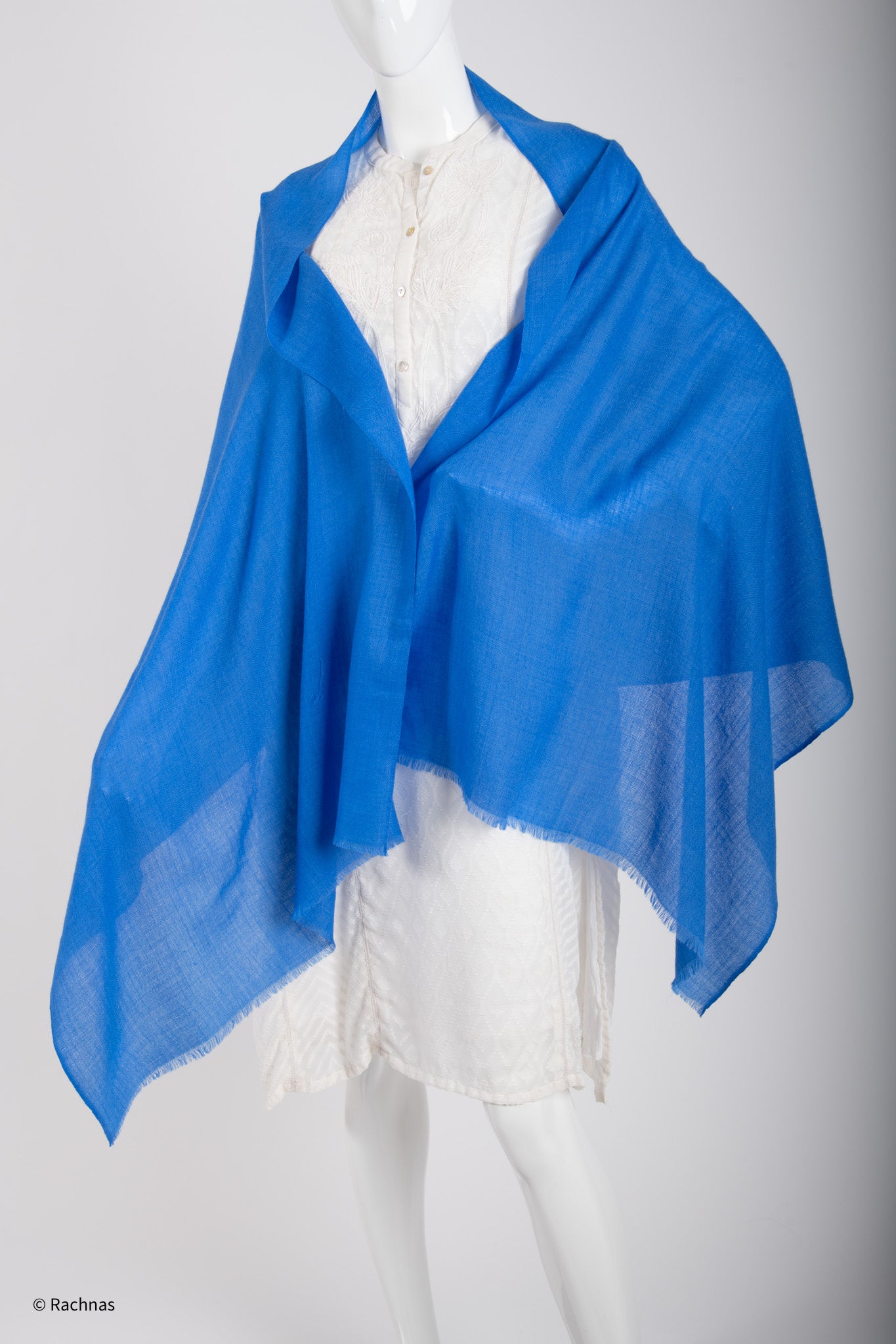 Plain Cashmere Stole