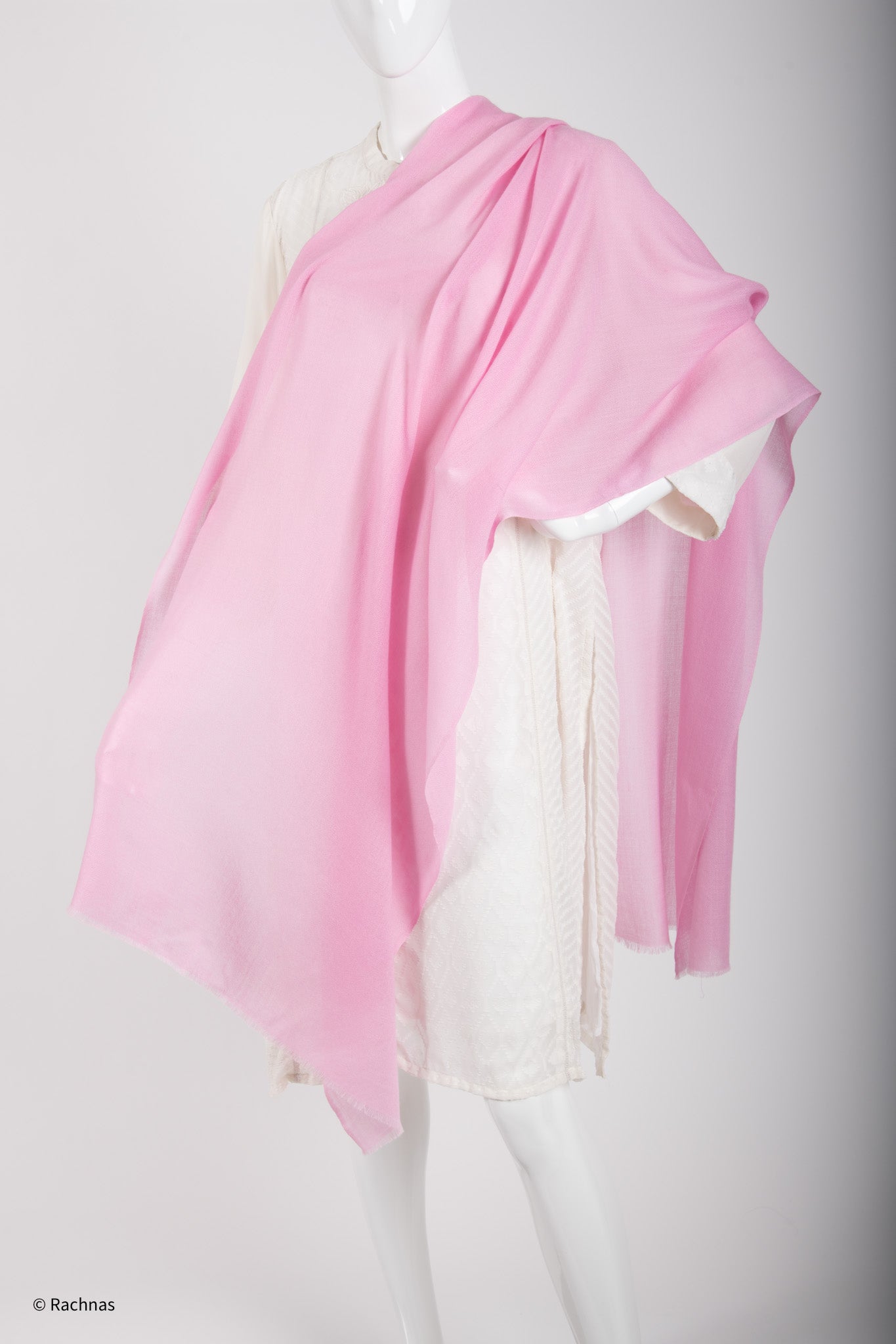 Plain Cashmere Stole