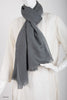 Plain Cashmere Stole