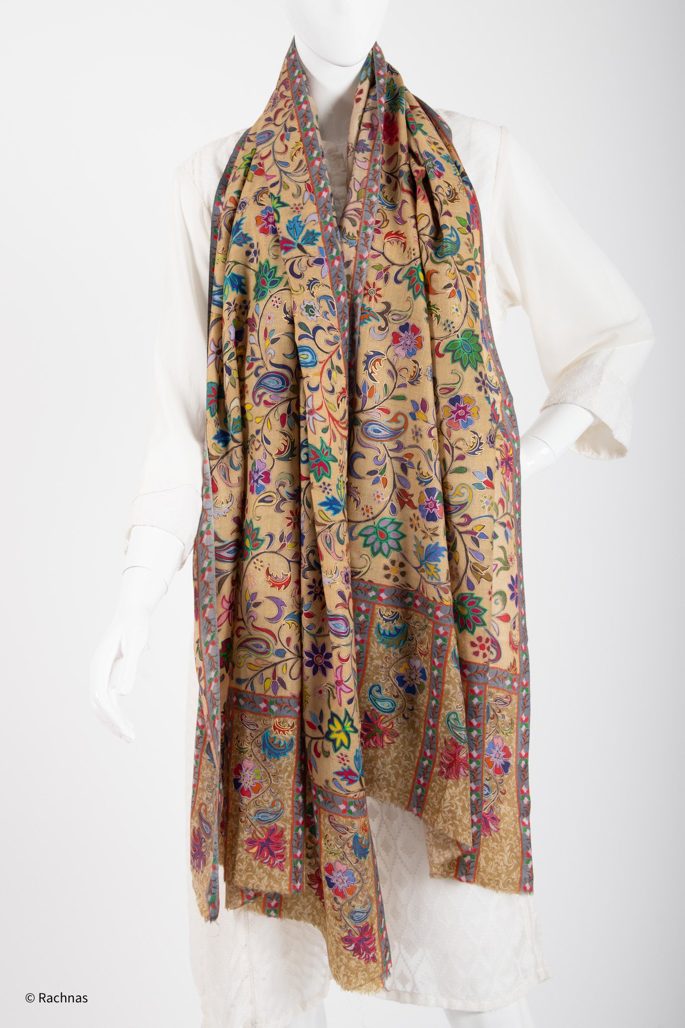 Cashmere Kalamkari allover