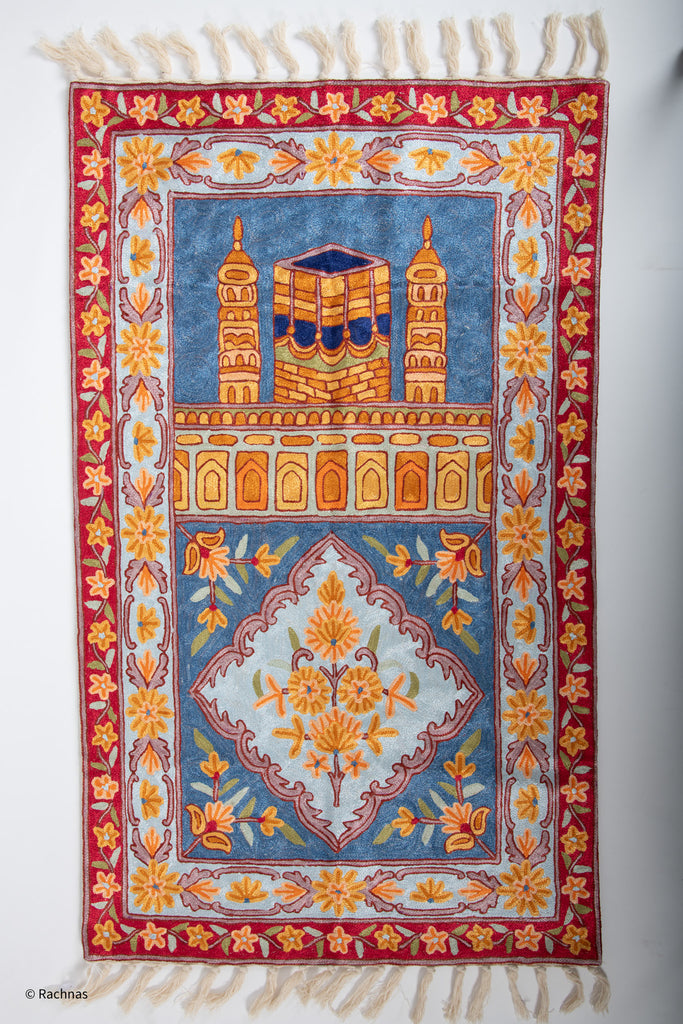 Prayer Rug - Silk embroidered