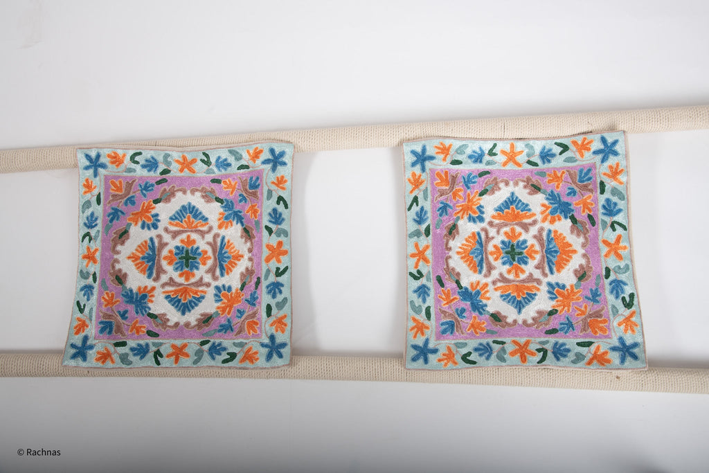 Silk Cushion Covers (set of 2)