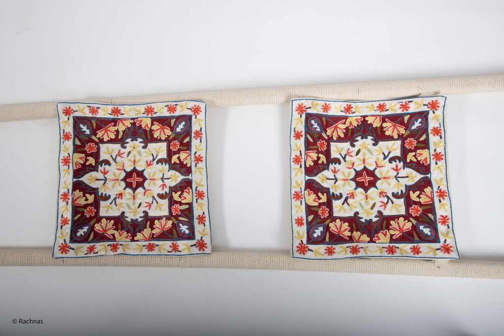 Silk Cushion Covers (set of 2)