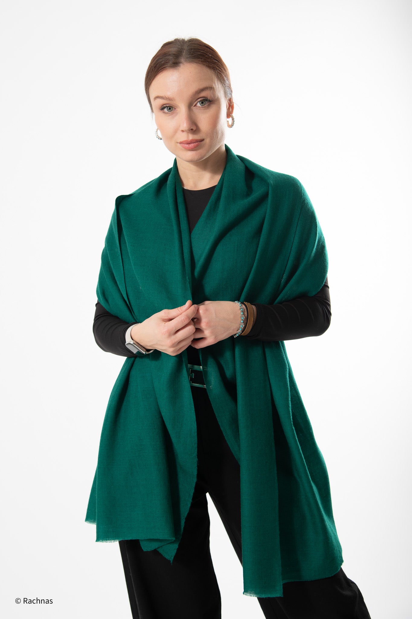 Fine Cashmere Plain Stole