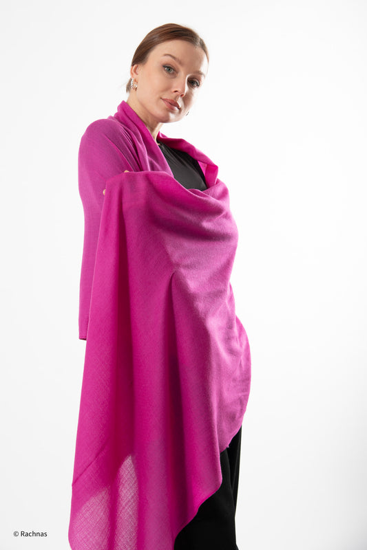 Fine Cashmere Plain Stole