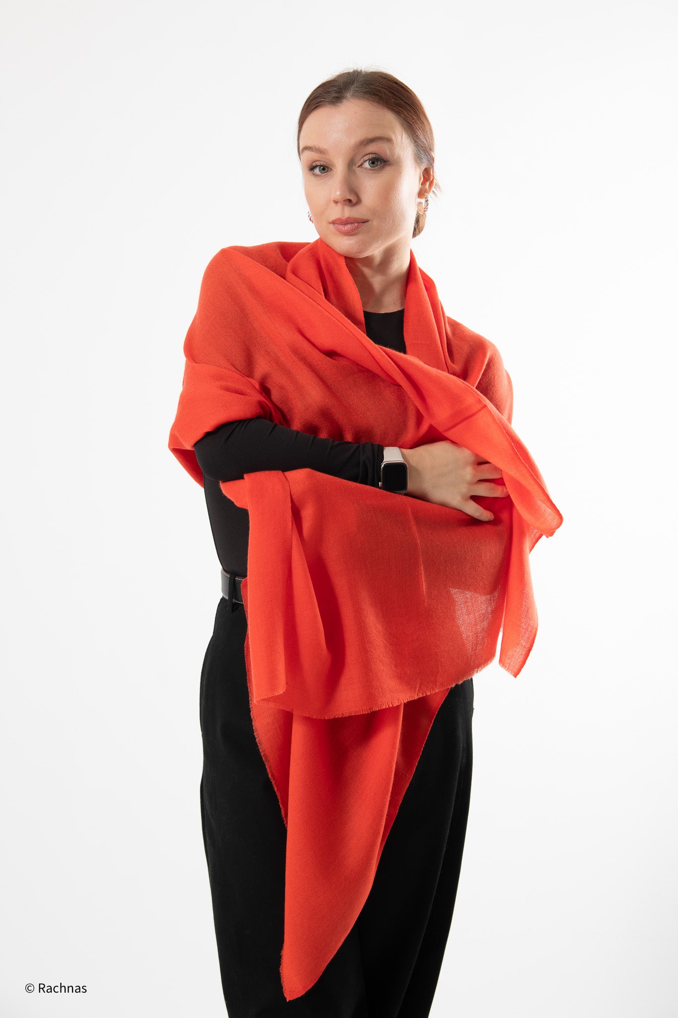 Fine Cashmere Plain Stole