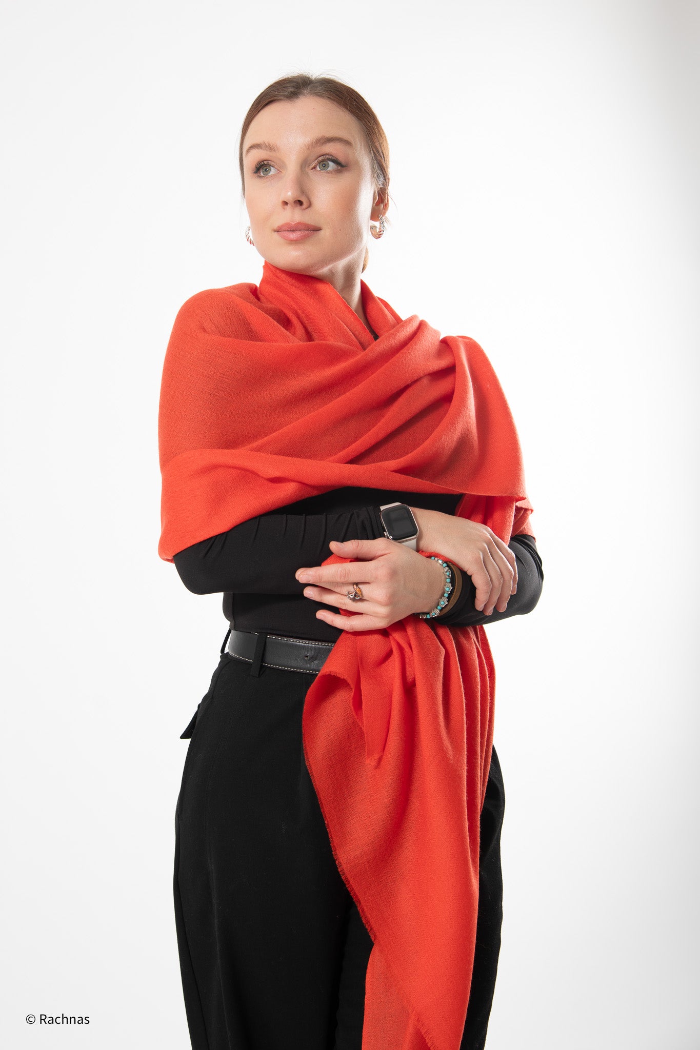 Fine Cashmere Plain Stole