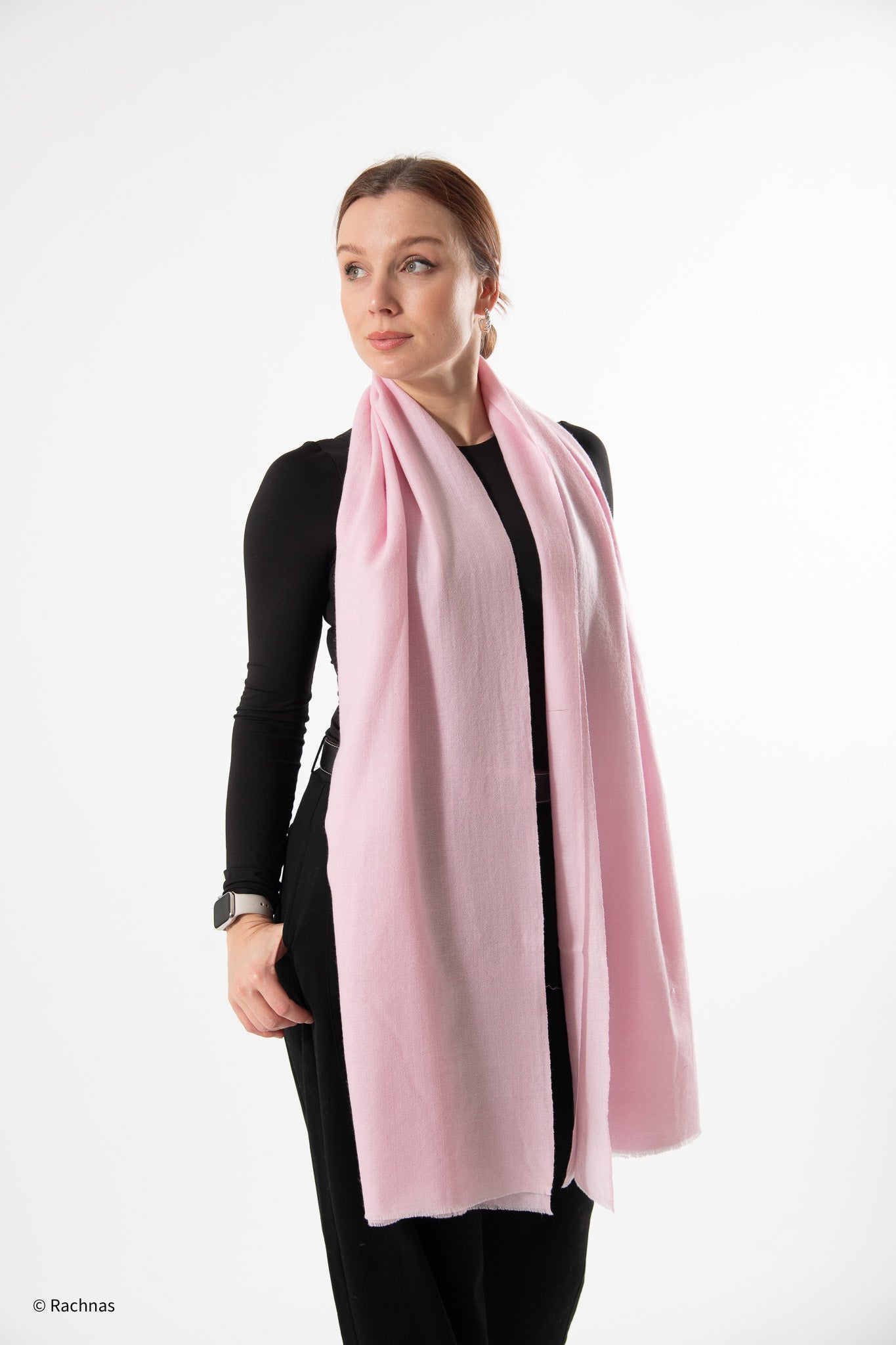Fine Cashmere Plain Stole
