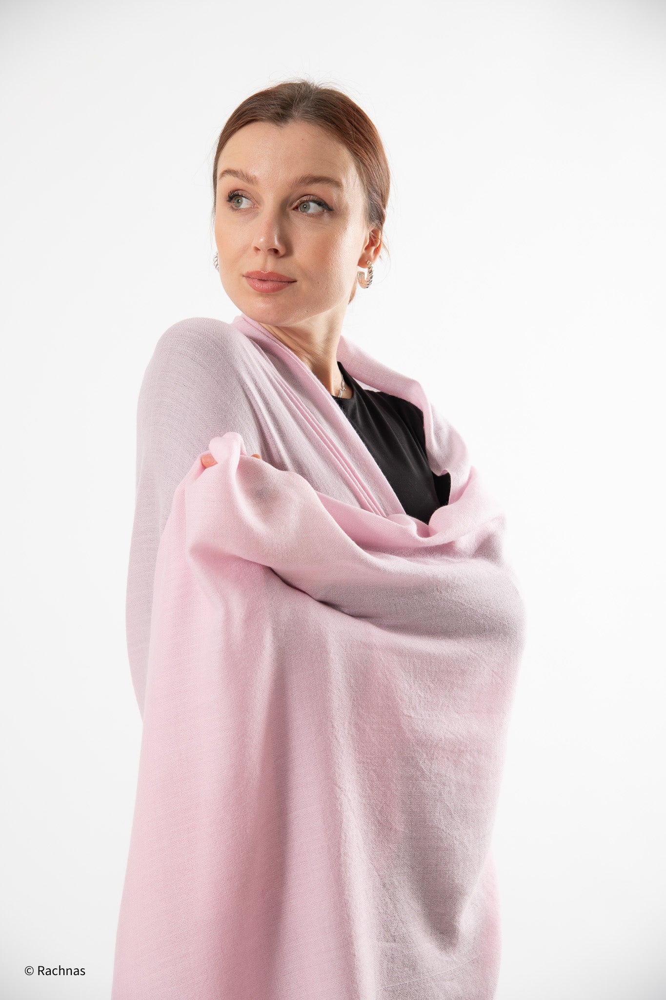 Fine Cashmere Plain Stole