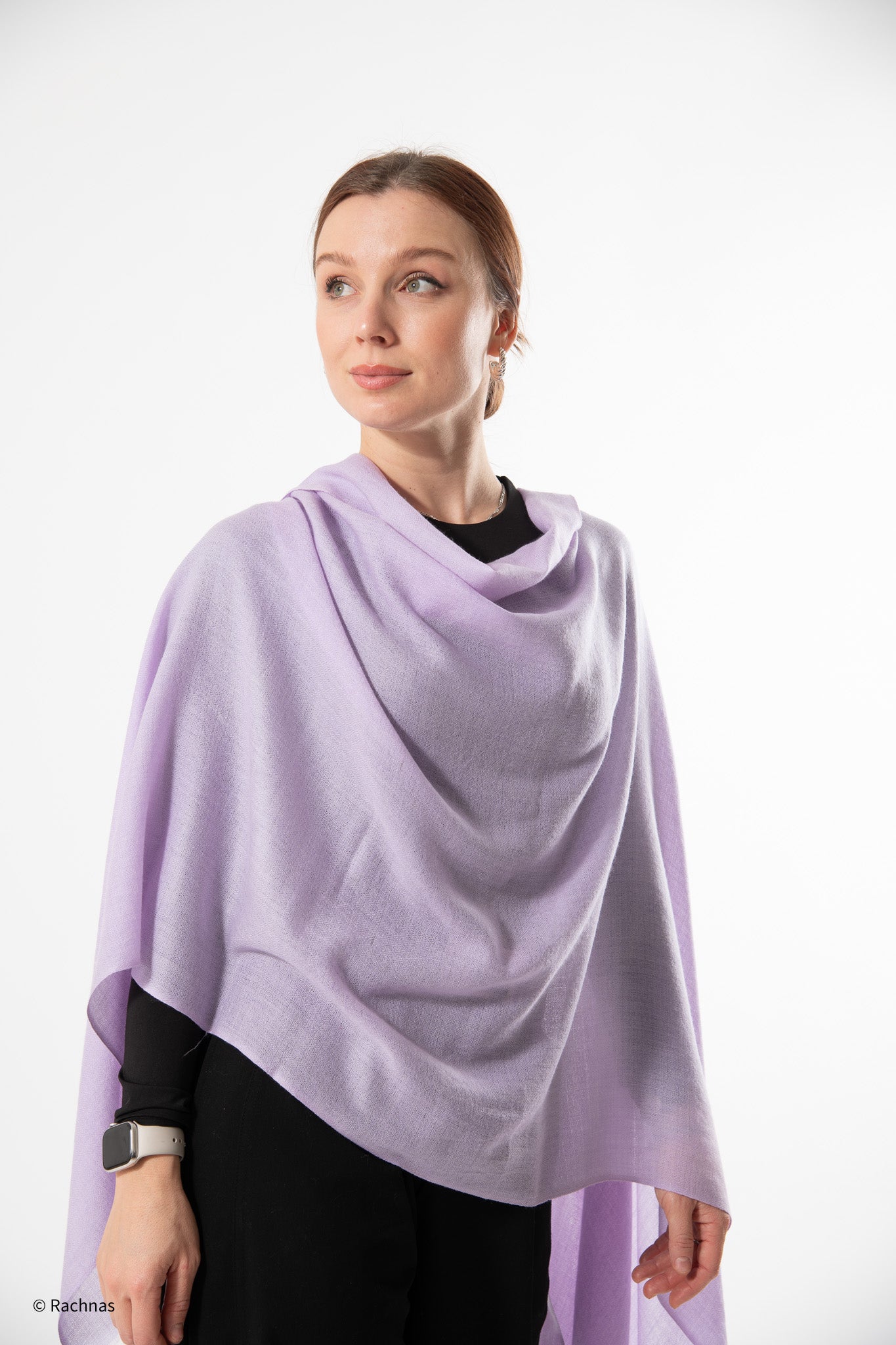 Fine Cashmere Plain Stole