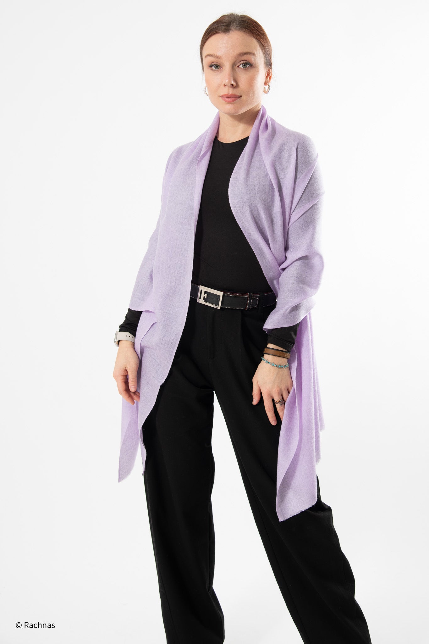 Fine Cashmere Plain Stole