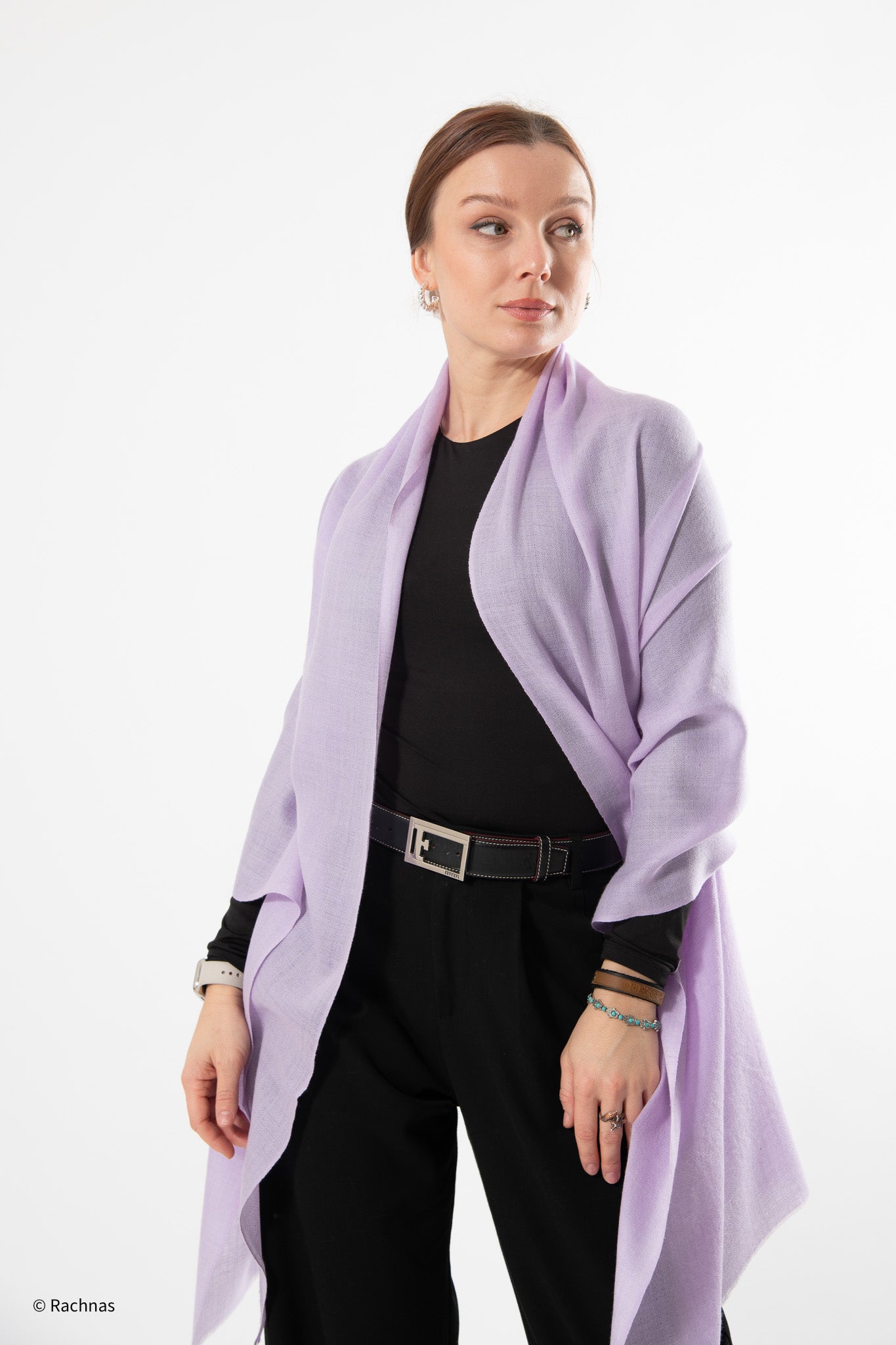 Fine Cashmere Plain Stole