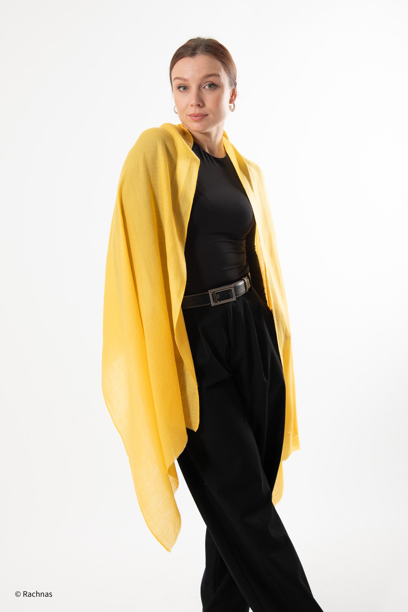 Fine Cashmere Plain Stole