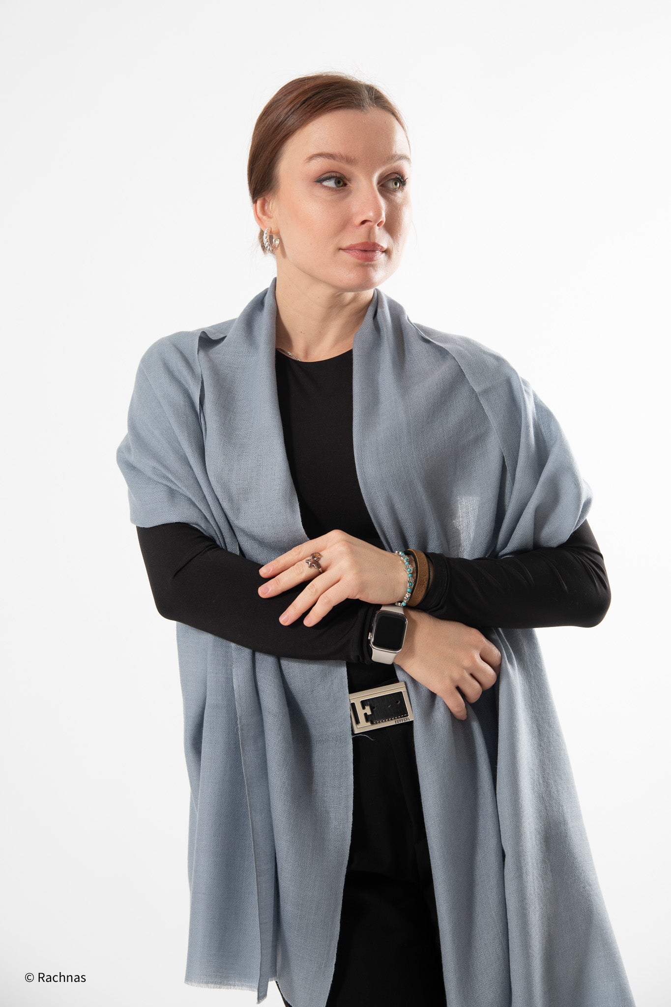 Fine Cashmere Plain Stole