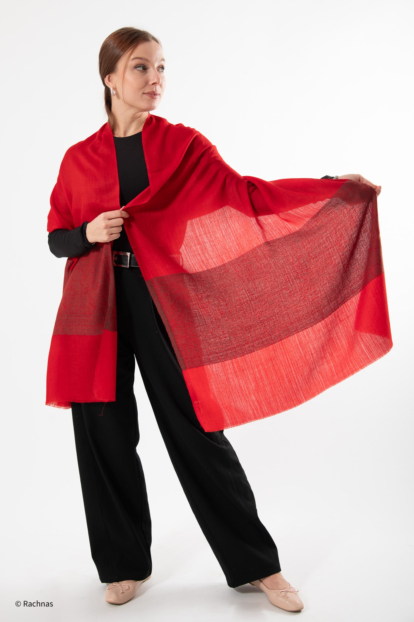 Fine Cashmere Weaving Big Pala