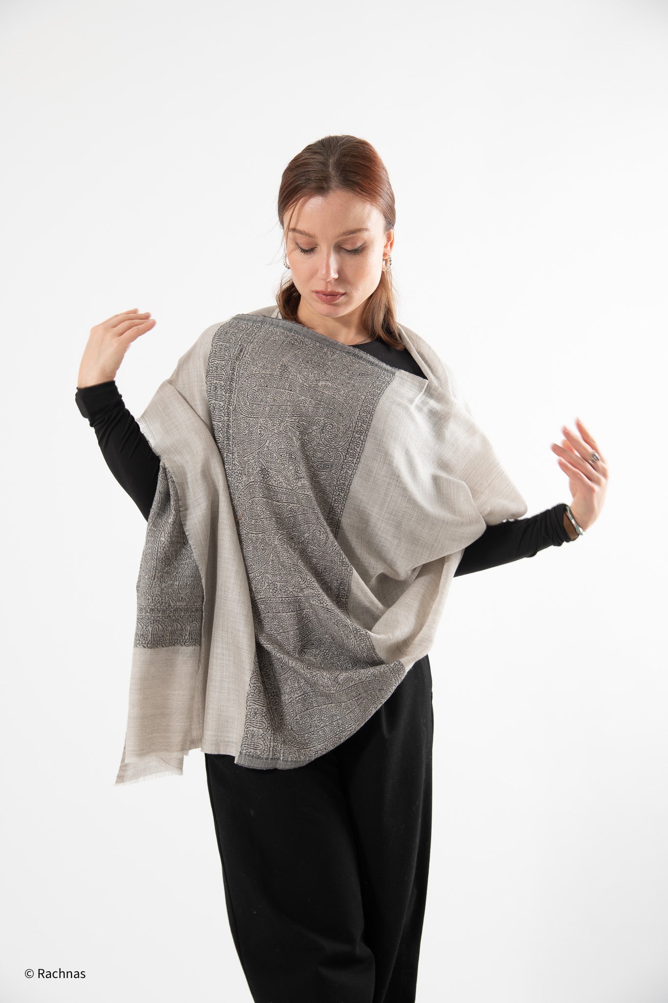 Fine Cashmere Weaving Big Pala