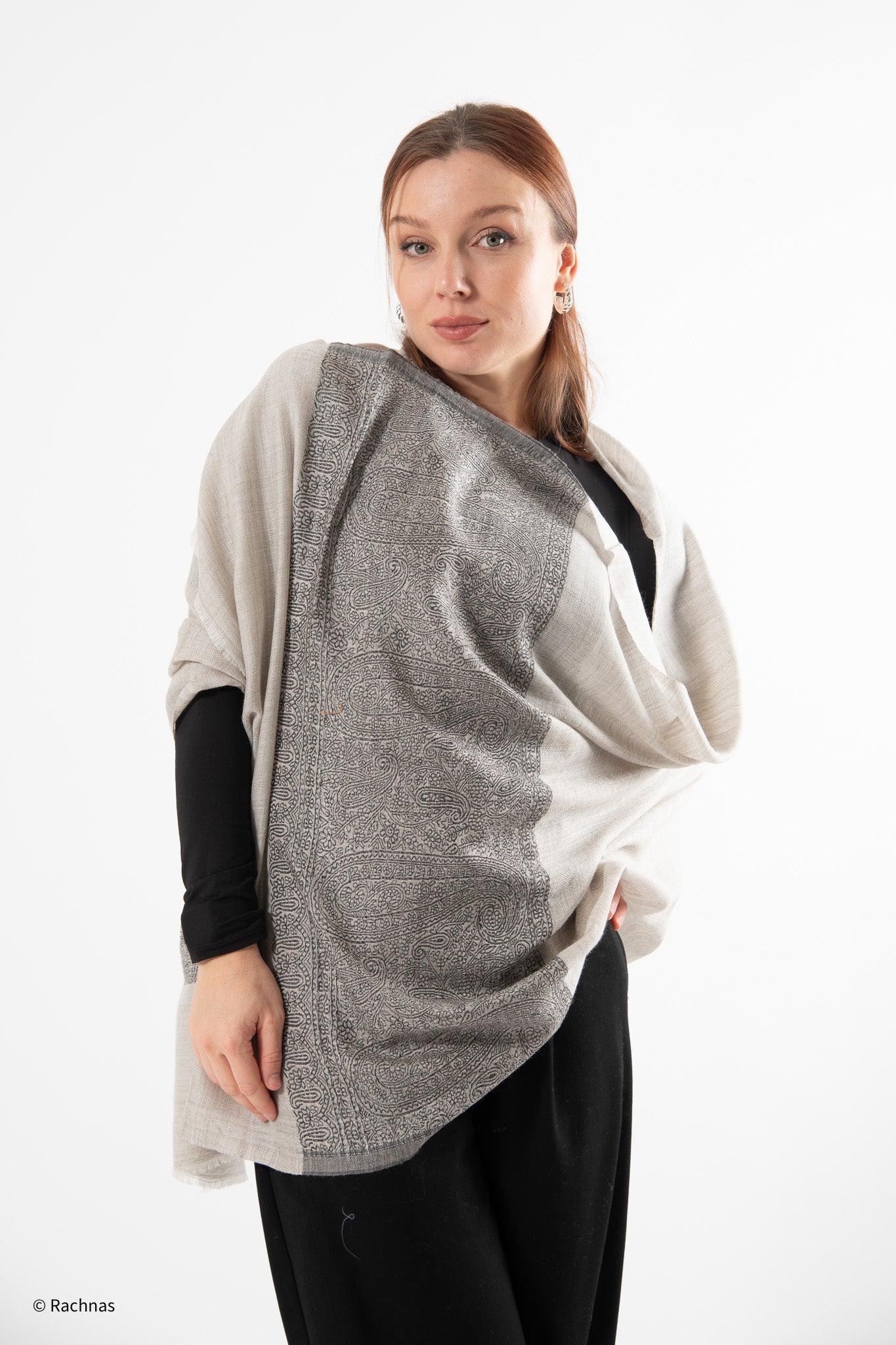 Fine Cashmere Weaving Big Pala