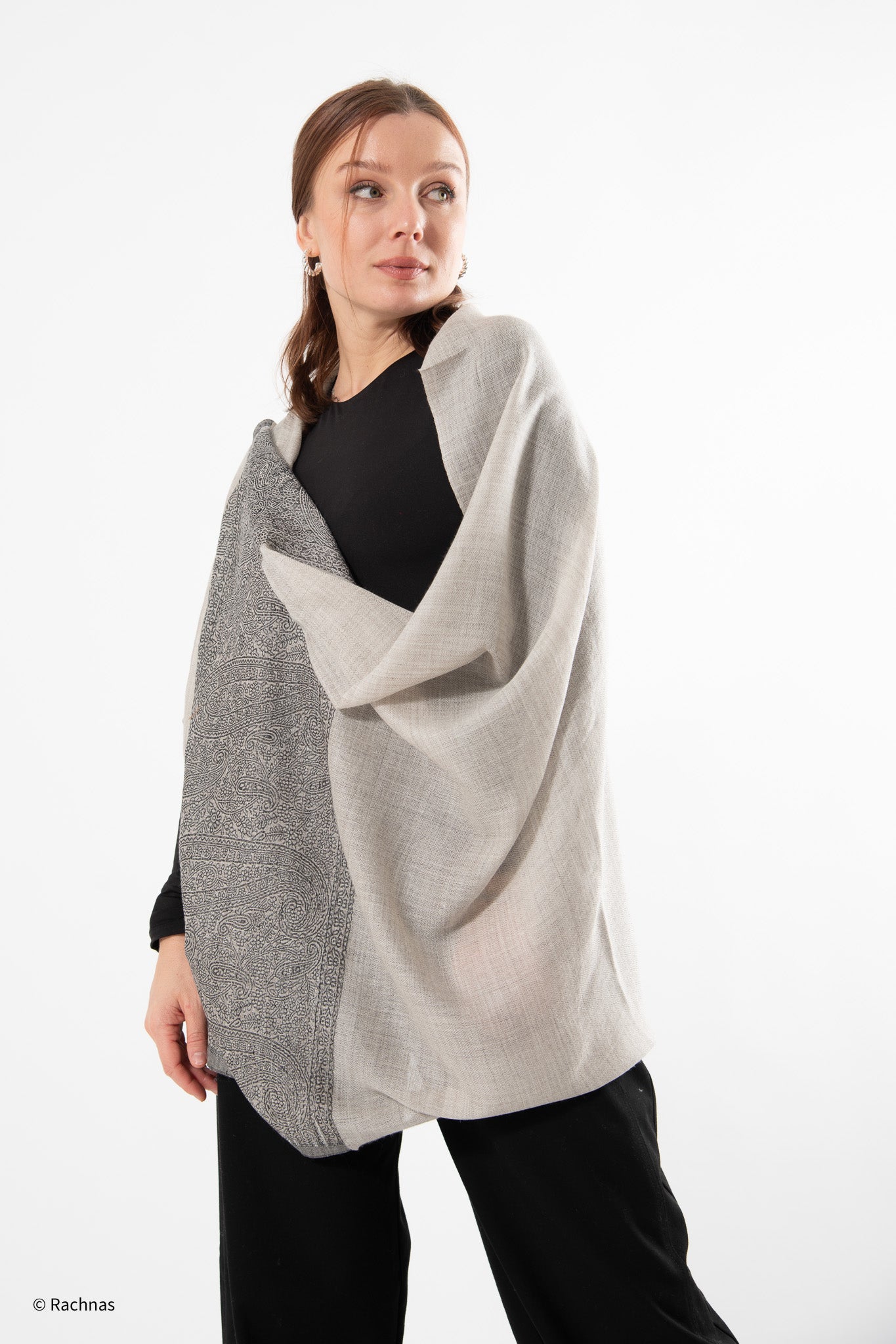 Fine Cashmere Weaving Big Pala