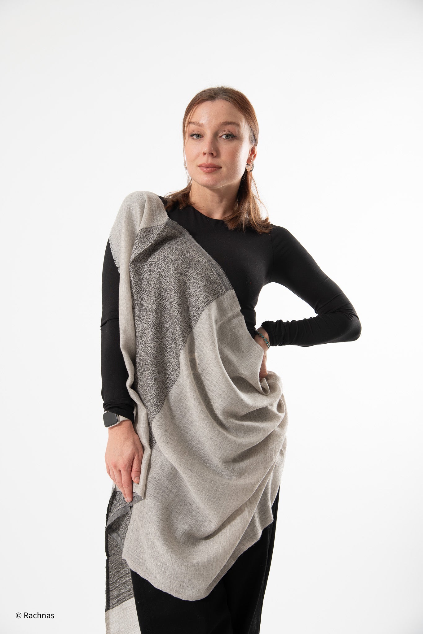 Fine Cashmere Weaving Big Pala