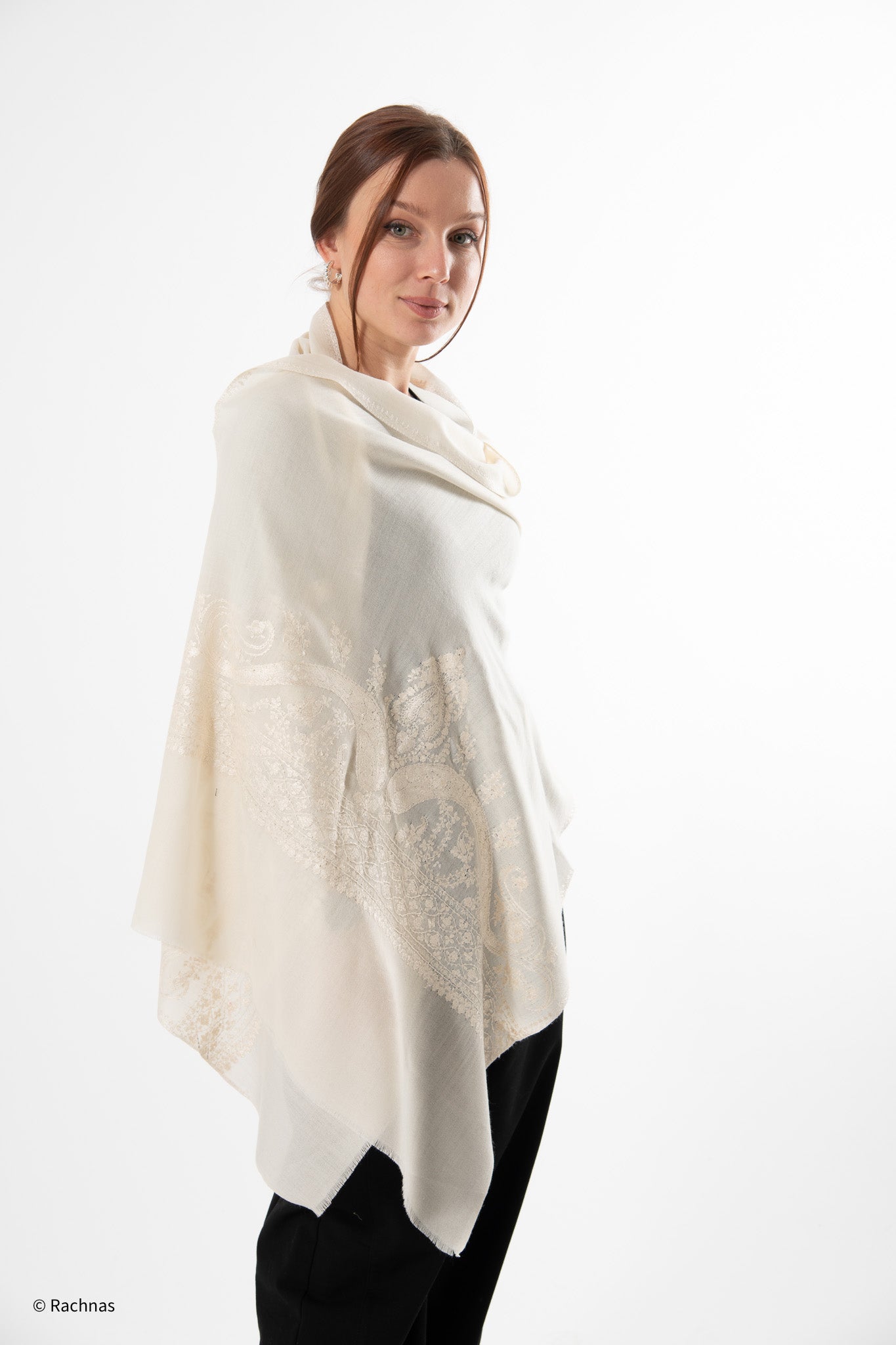 Designer Pala Fine Cashmere Stole