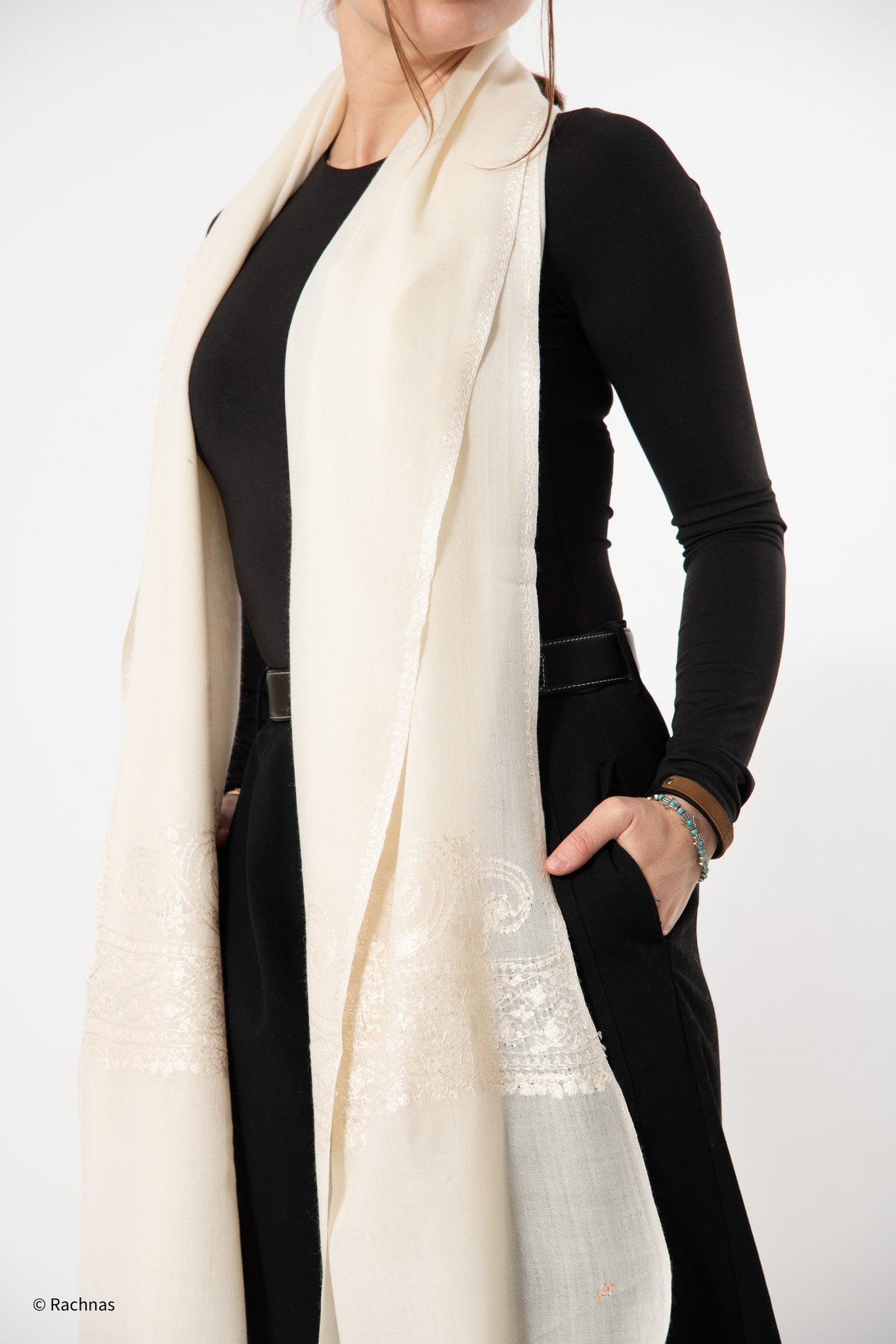 Designer Pala Fine Cashmere Stole