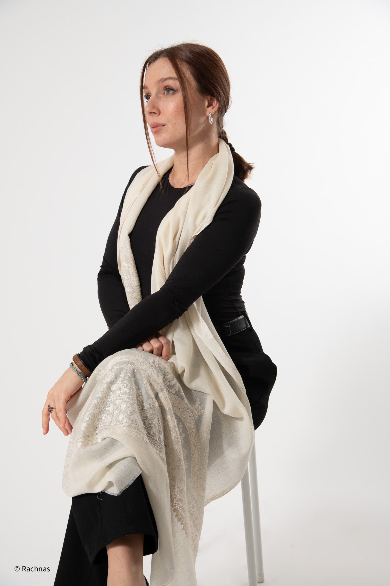 Designer Pala Fine Cashmere Stole