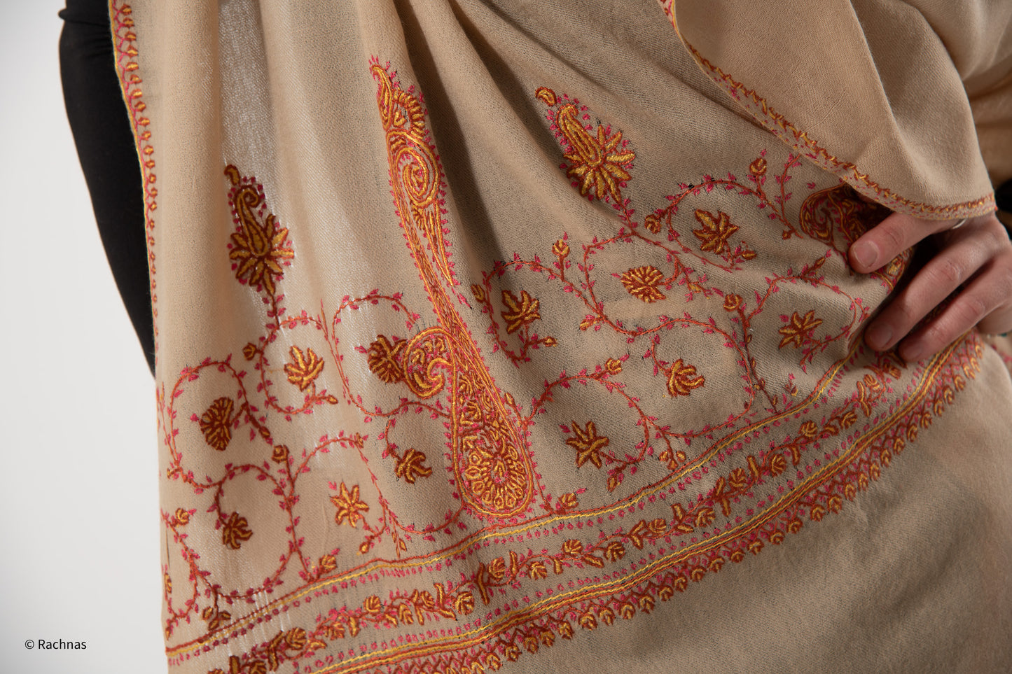 Designer Pala Fine Cashmere Stole