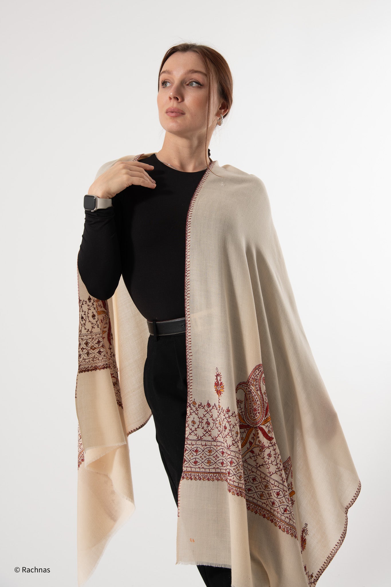 Designer Pala Fine Cashmere Stole