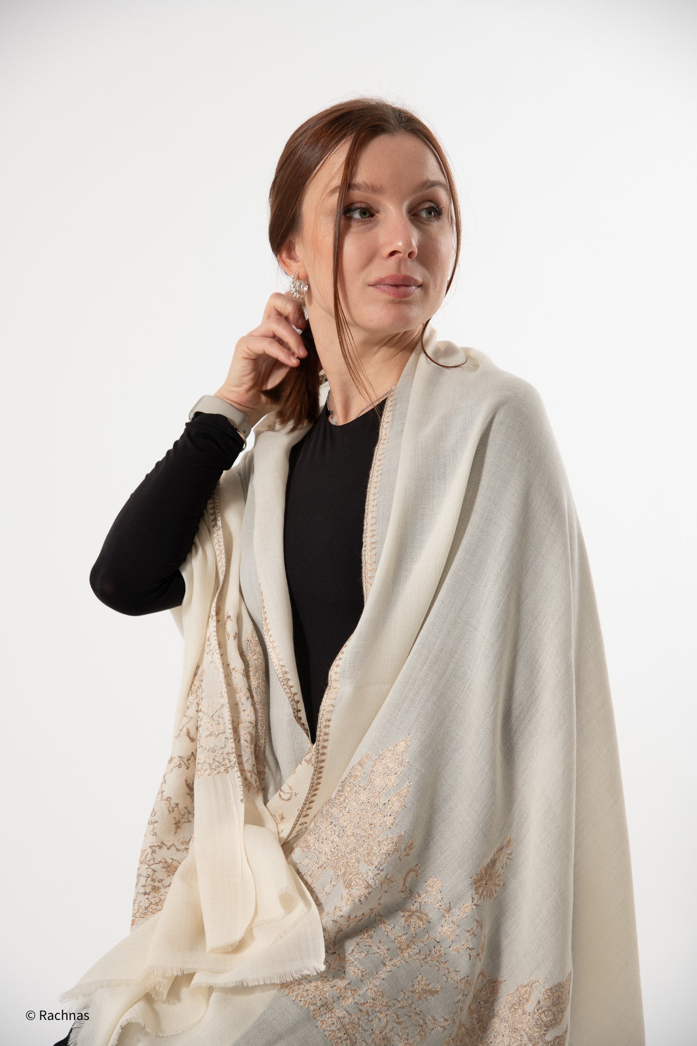 Designer Pala Fine Cashmere Stole