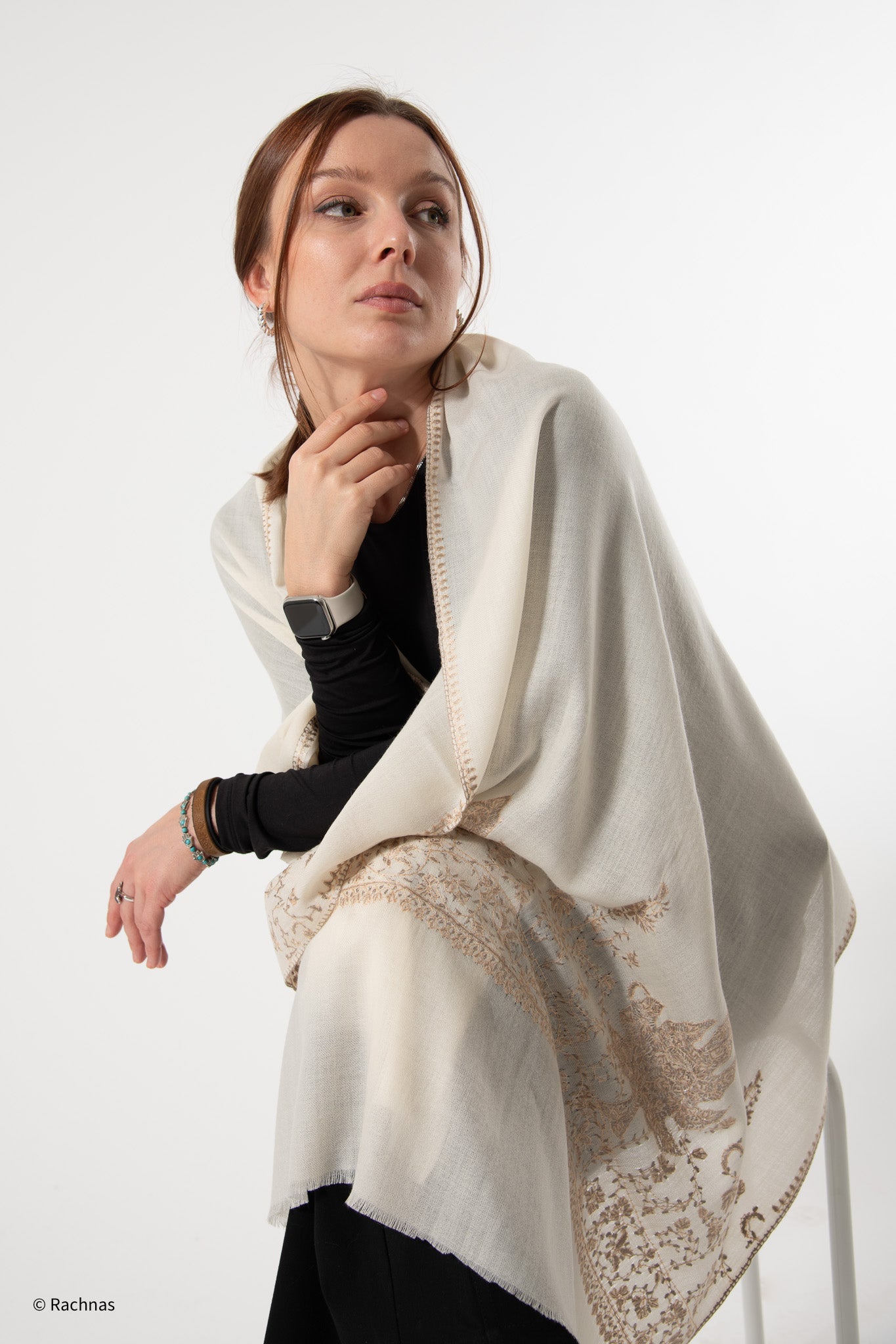 Designer Pala Fine Cashmere Stole