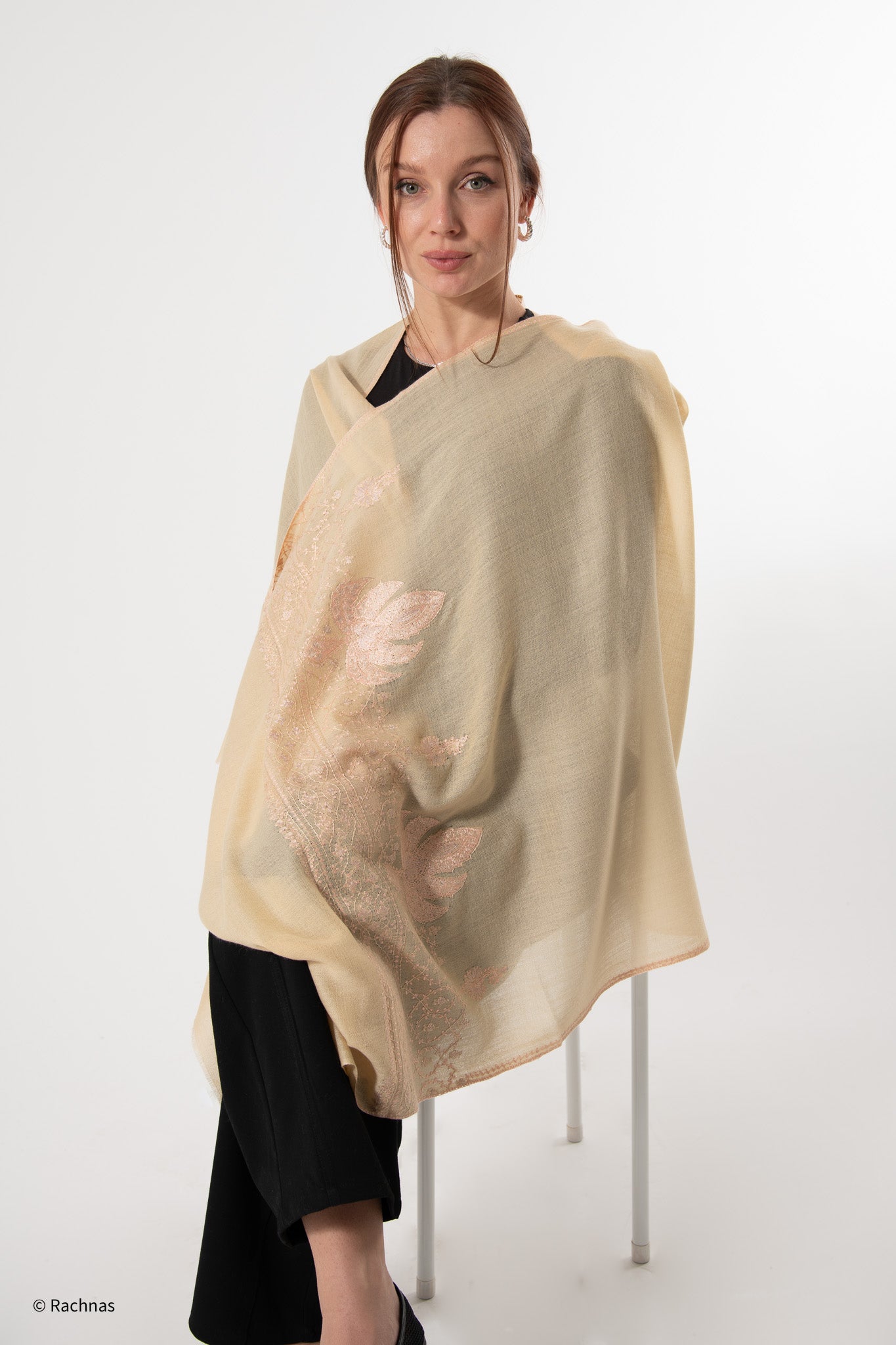 Designer Pala Fine Cashmere Stole