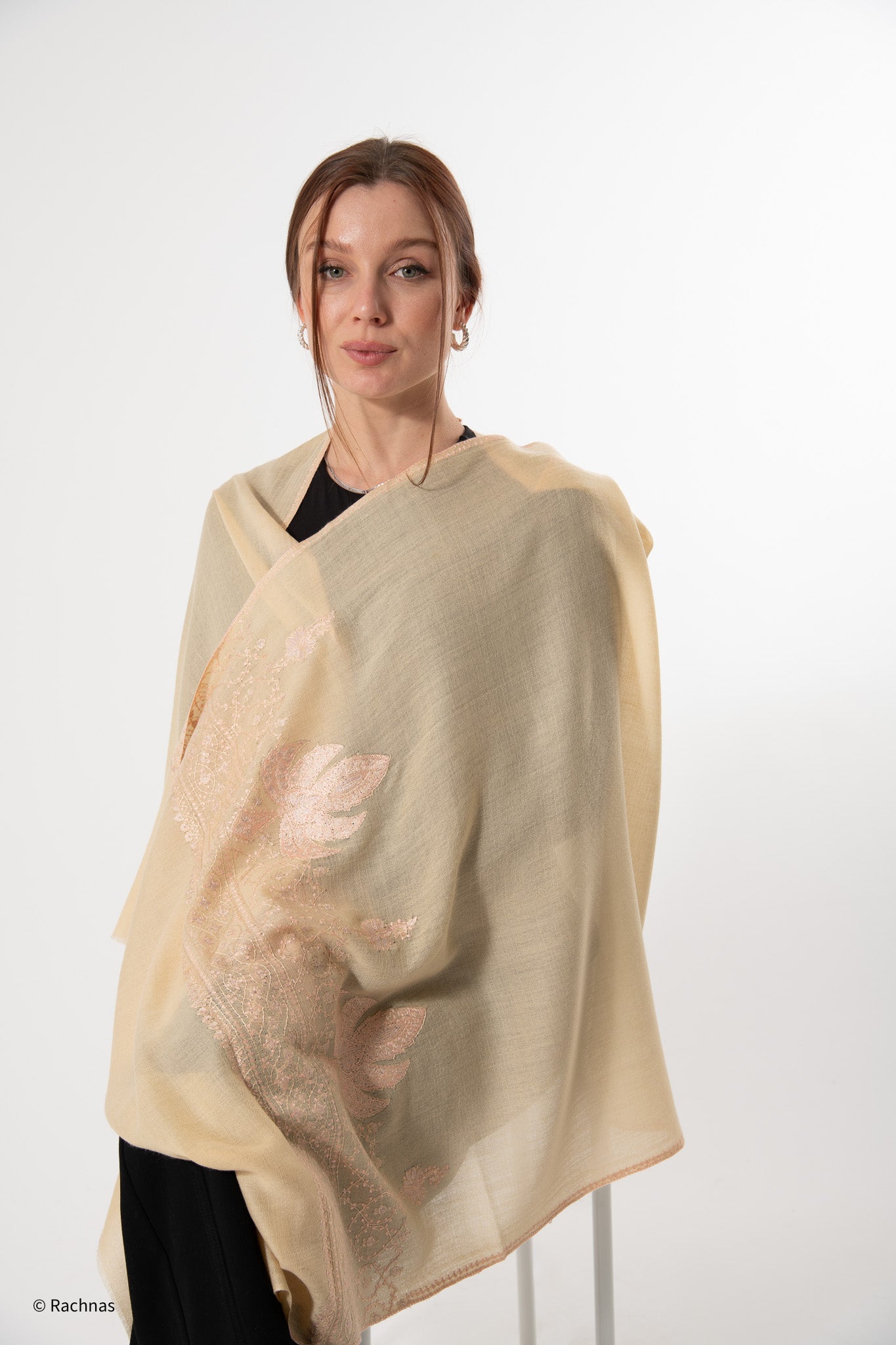 Designer Pala Fine Cashmere Stole