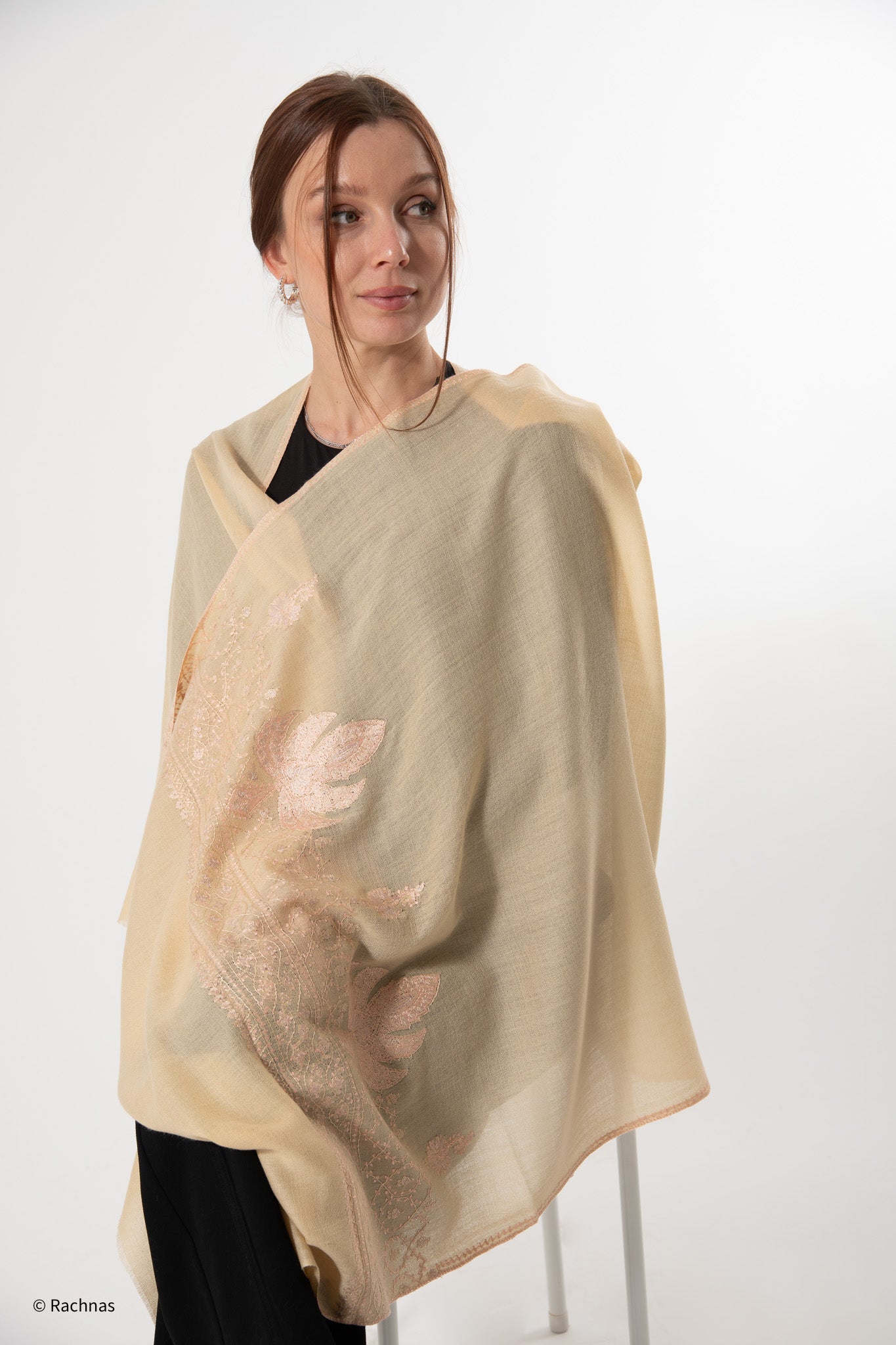 Designer Pala Fine Cashmere Stole