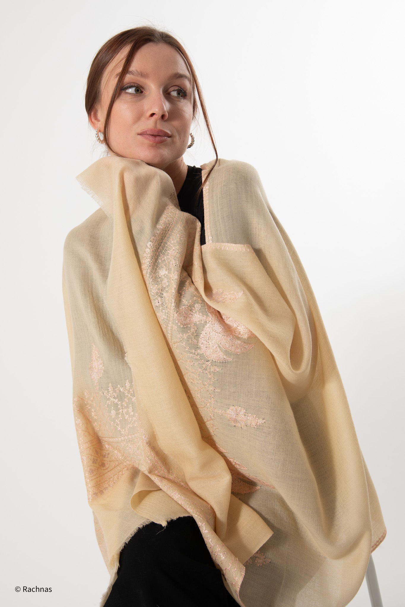 Designer Pala Fine Cashmere Stole