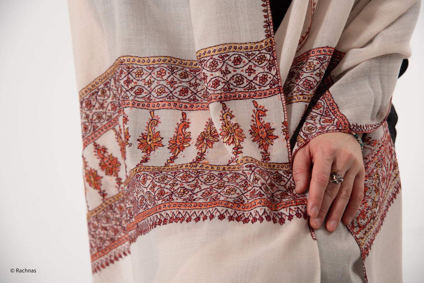 Designer Pala Fine Cashmere Stole