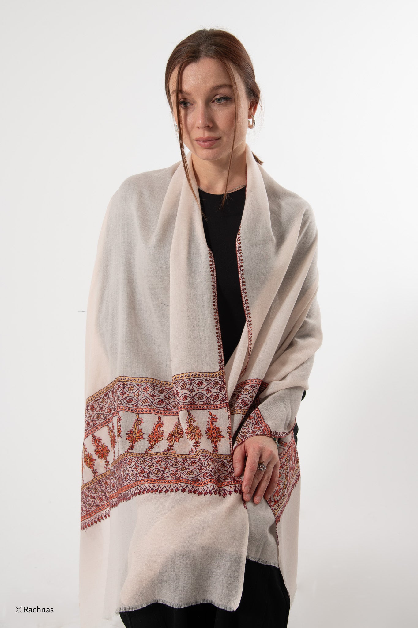 Designer Pala Fine Cashmere Stole