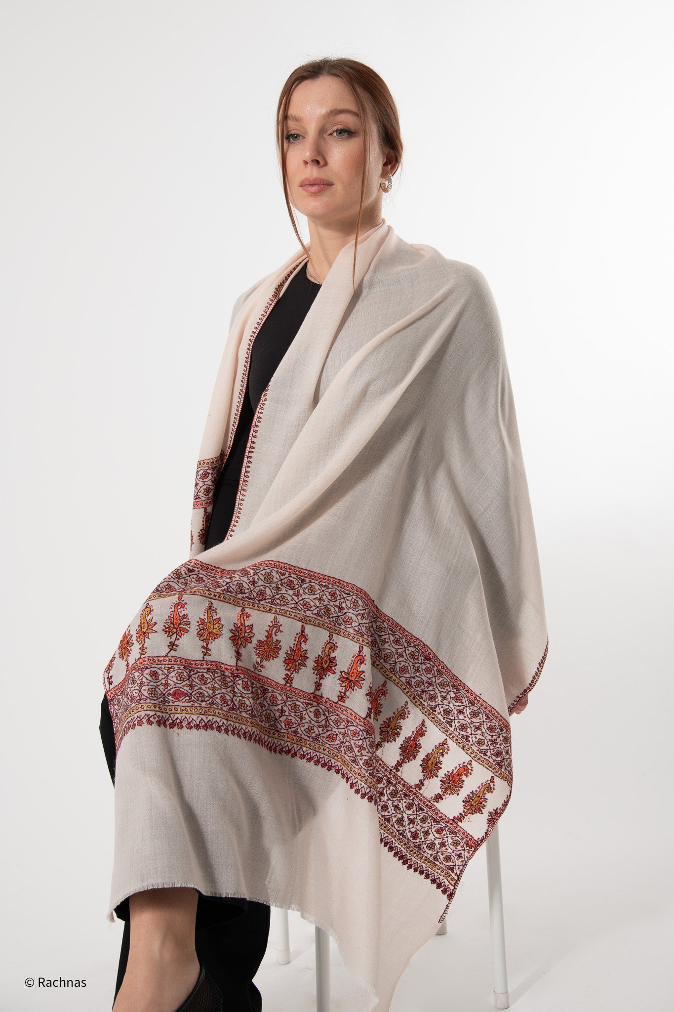 Designer Pala Fine Cashmere Stole