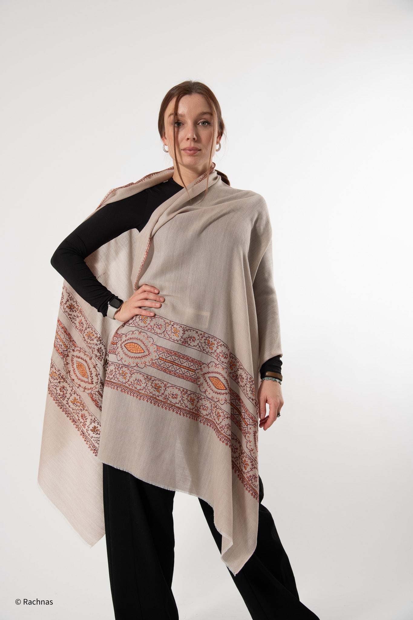 Designer Pala Fine Cashmere Stole