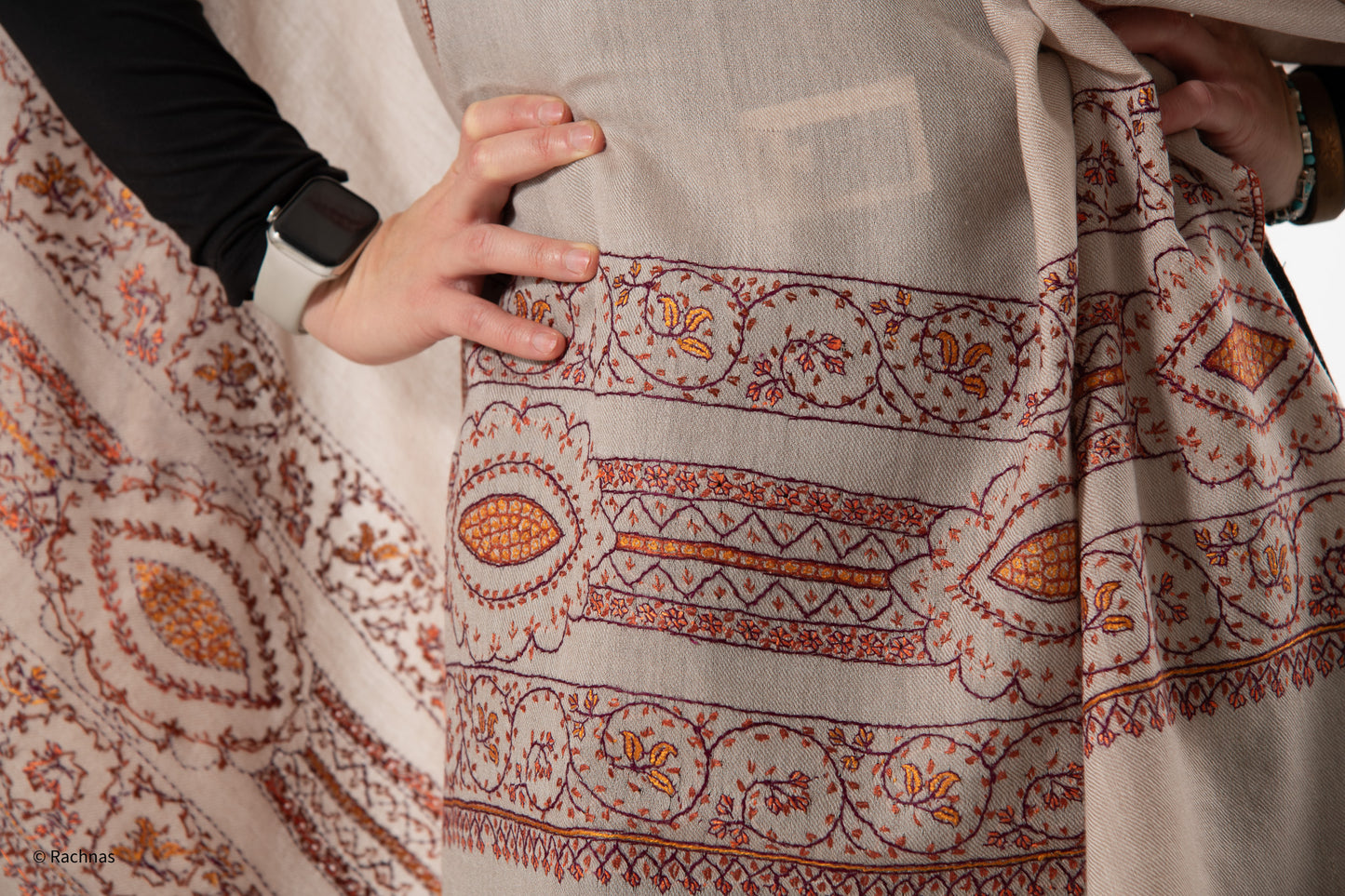 Designer Pala Fine Cashmere Stole