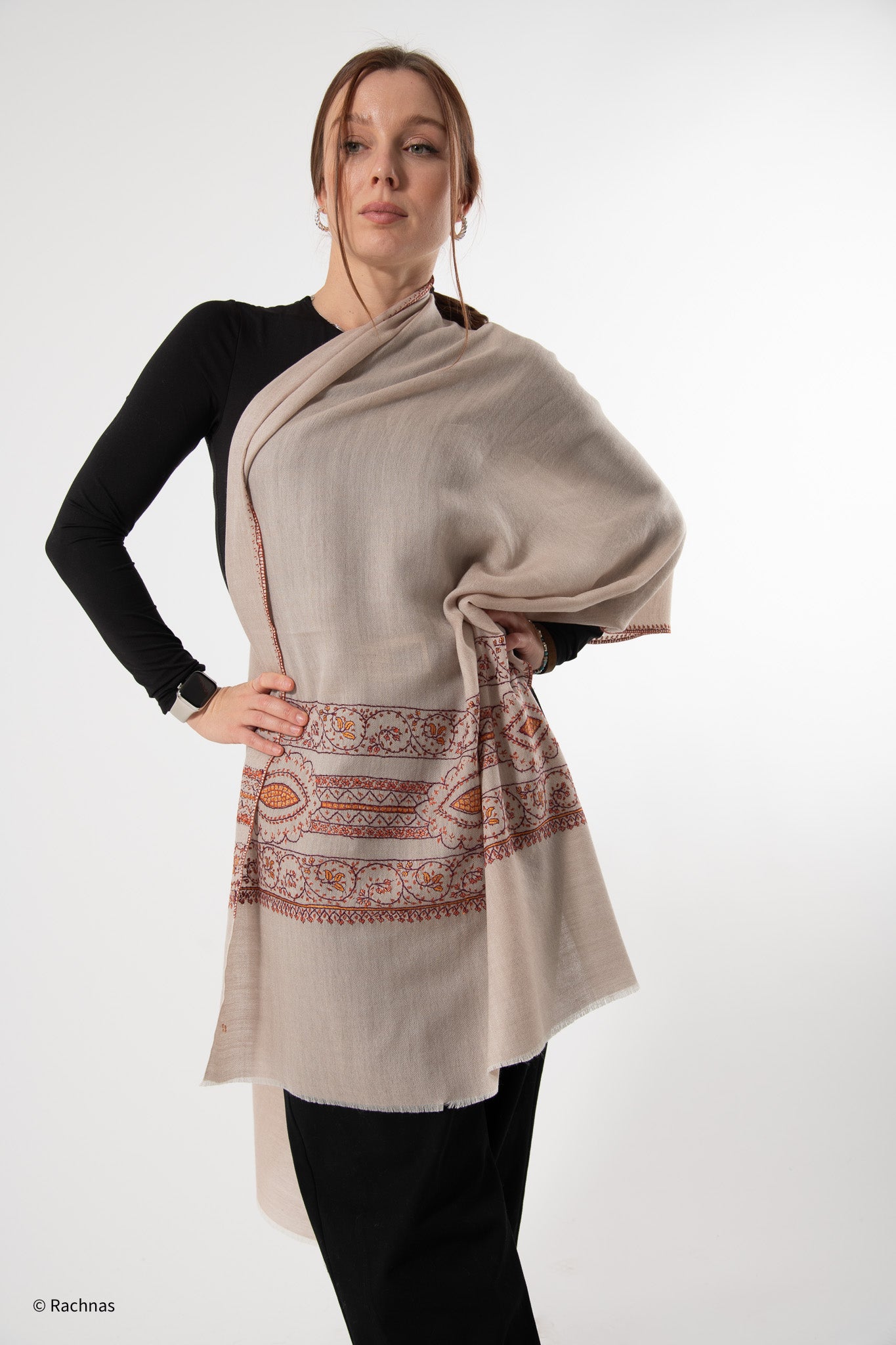 Designer Pala Fine Cashmere Stole