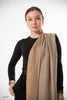Fine Cashmere Plain Reversible Zari Stole