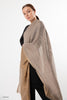 Fine Cashmere Plain Reversible Zari Stole